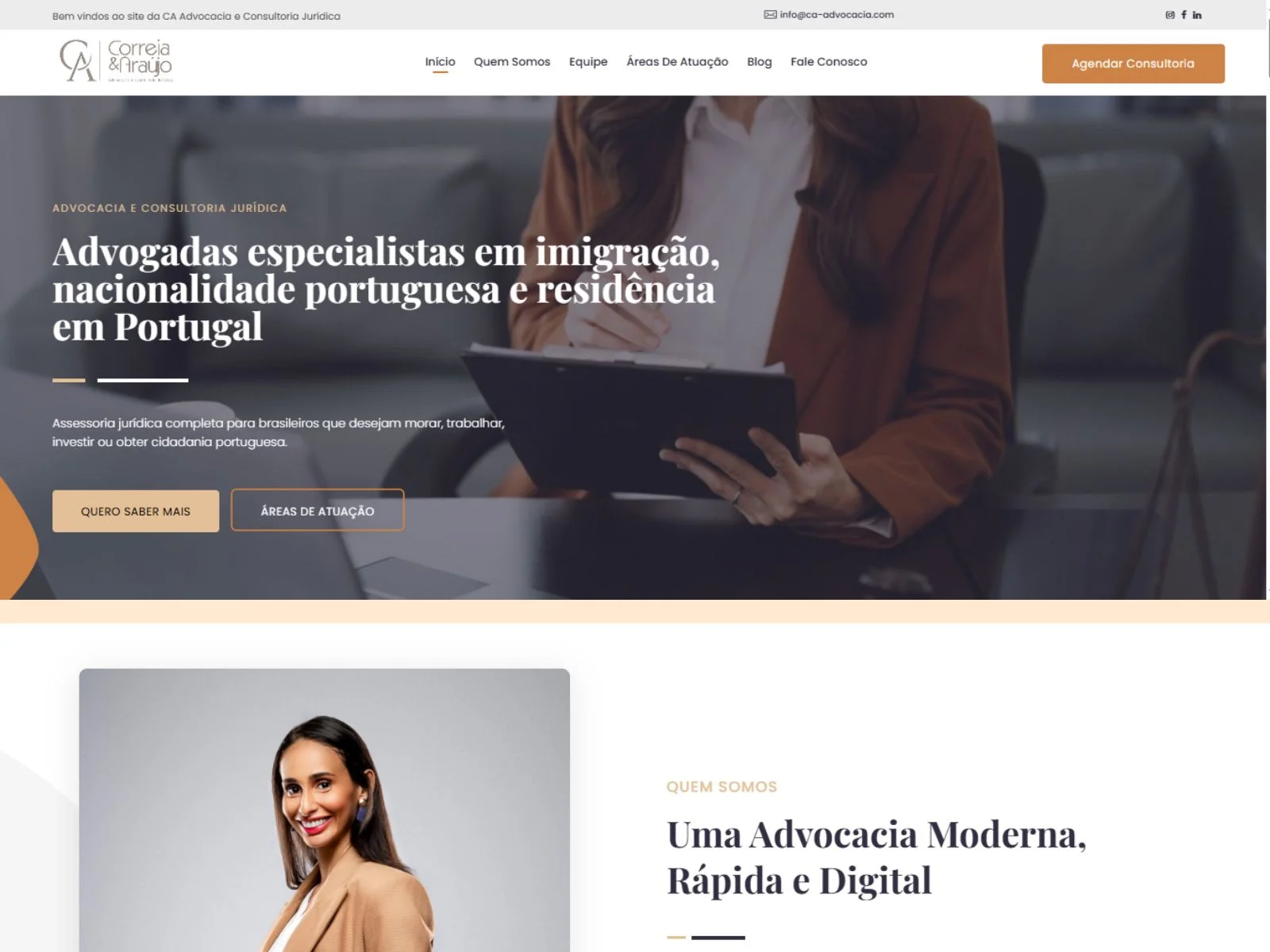 site ca advocacia